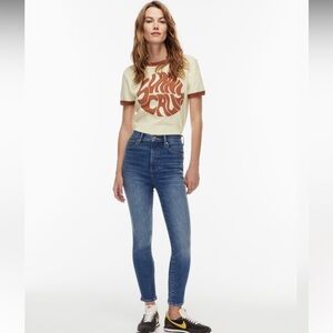 Denim Forum The Lola High Rise Skinny 26L